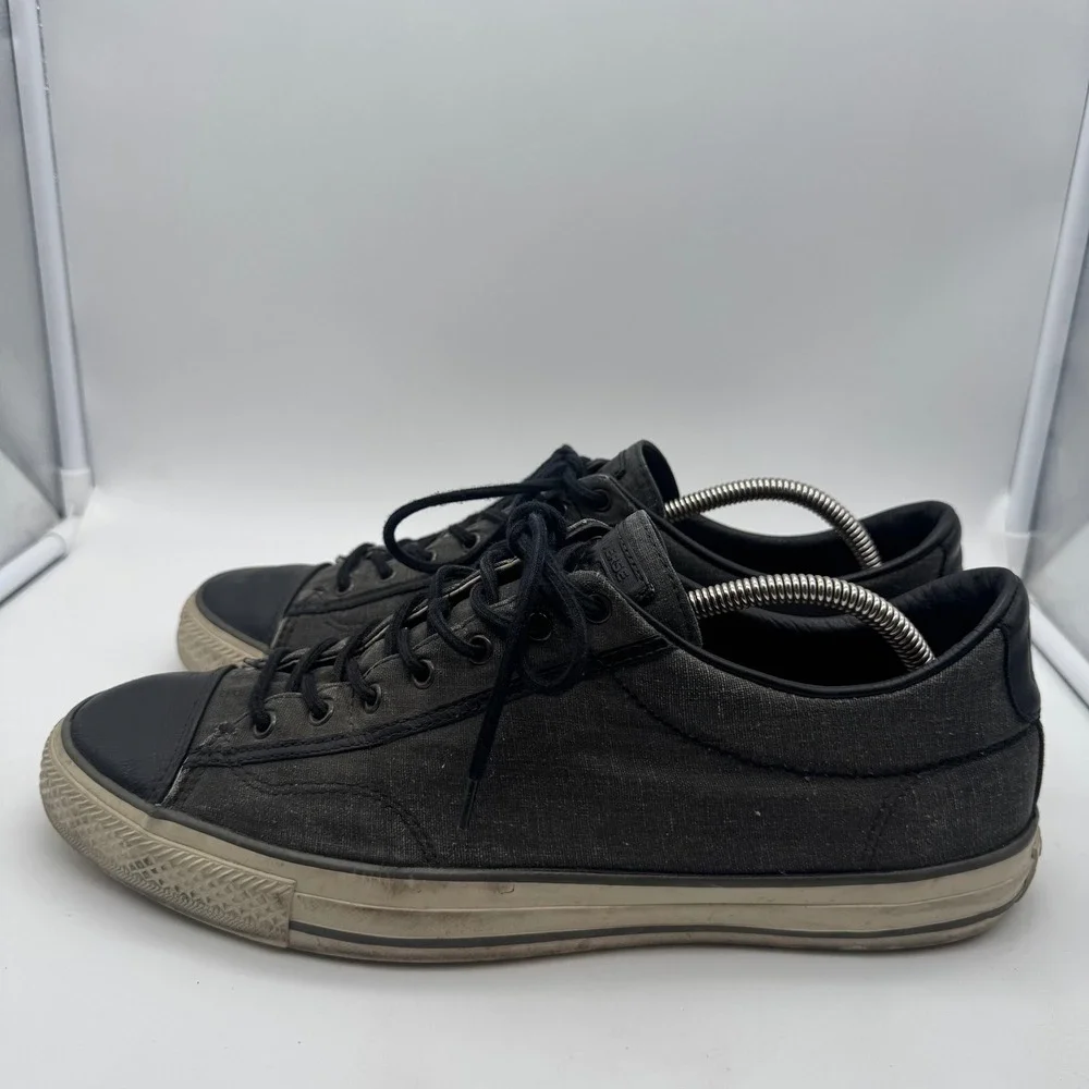 Converse John Varvatos 151298C Gray Lace‎ Up Low Top Sneaker Unisex Shoes M11.5 - Picture 3 of 6